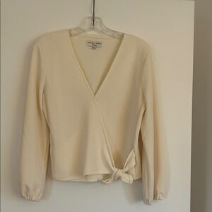 Madewell Texture & Thread Cream Top